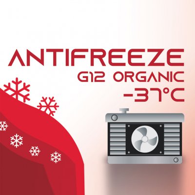 G12 Organik Antifriz -37°C 3L
