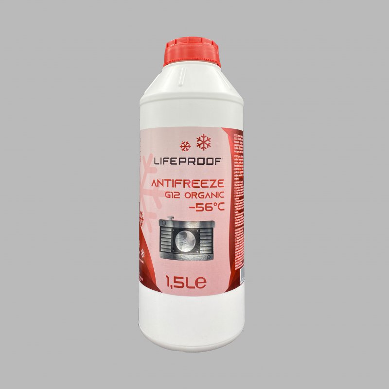 G12 Organic Antifreeze -56°C 1.5L