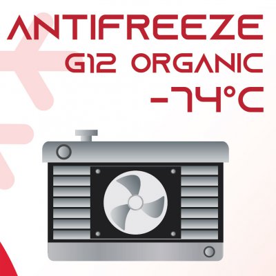 G12 Organik Antifriz -74°C 1.5L