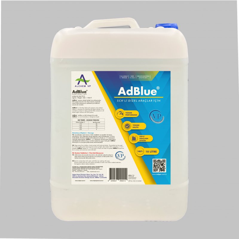 AdBlue 10L (Dolum Aparatlı)