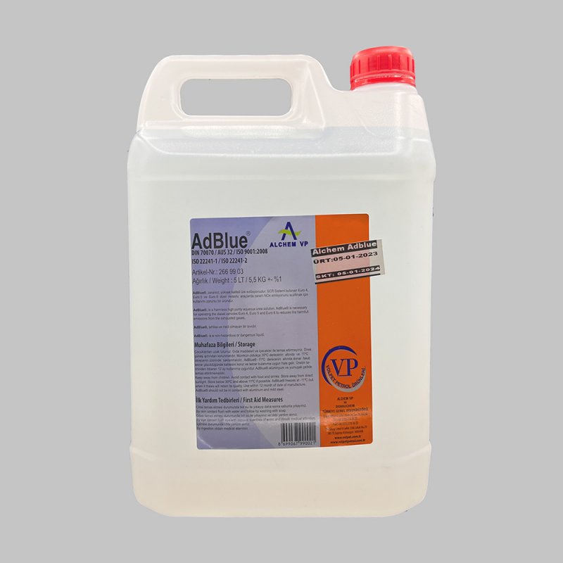 Adblue Sample Label ADBLUE