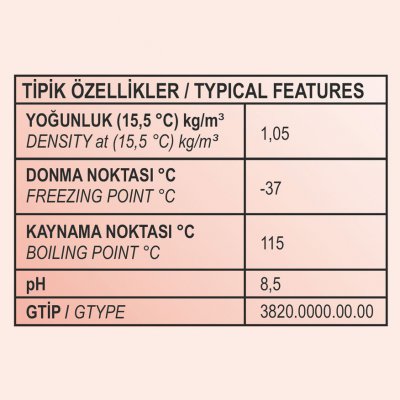 G12 Organik Antifriz -37°C 3L