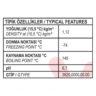 G12 Organic Antifreeze -74°C 3L